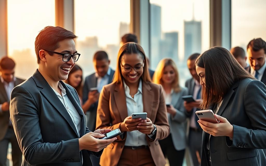 Social media communication