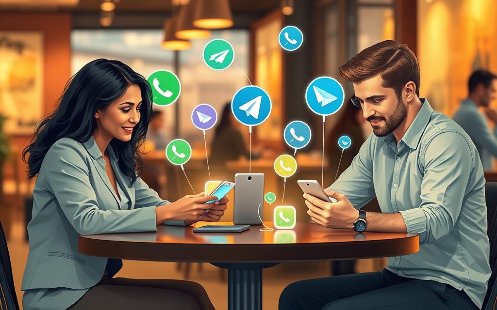 mobile messaging apps communication