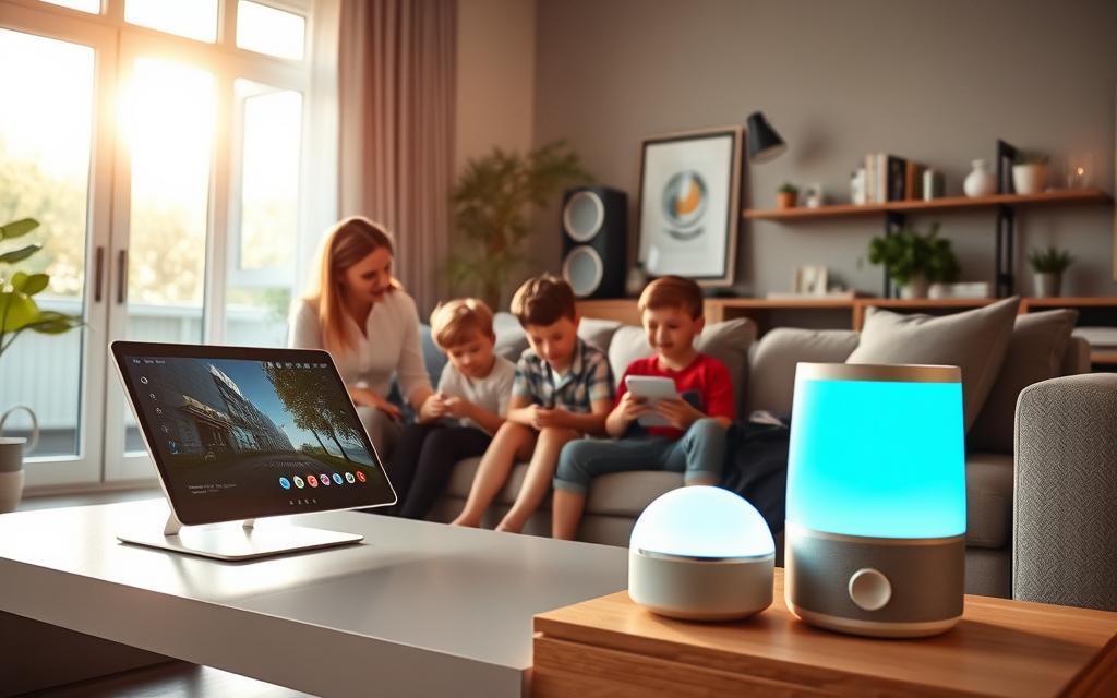 smart home devices family communication