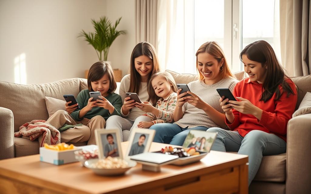 smartphones family relationships